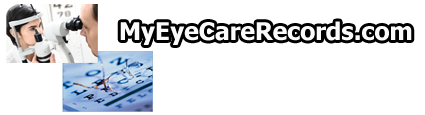 MyEyeCareRecords.com Logo